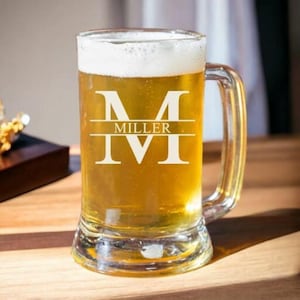 custom beer mug
