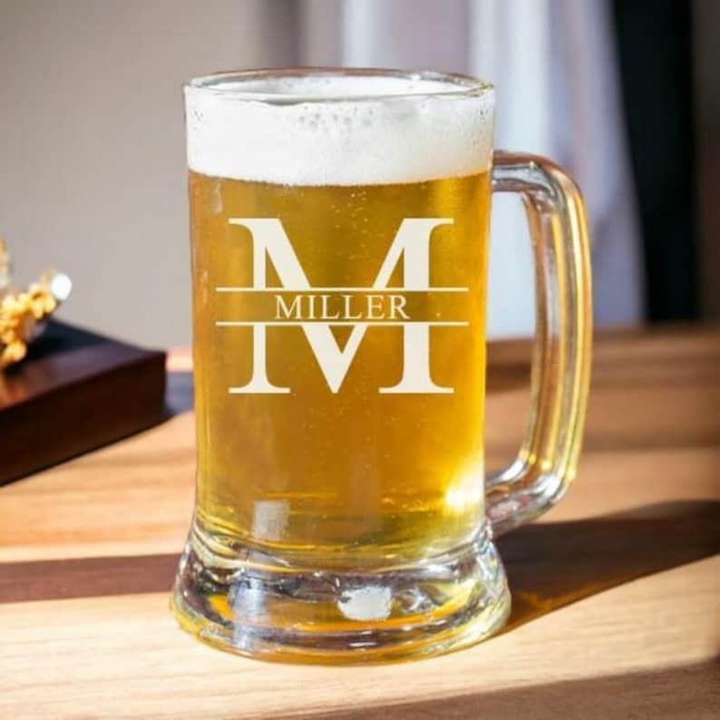 custom beer mug