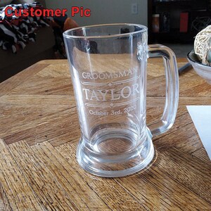customer picture of beer mug