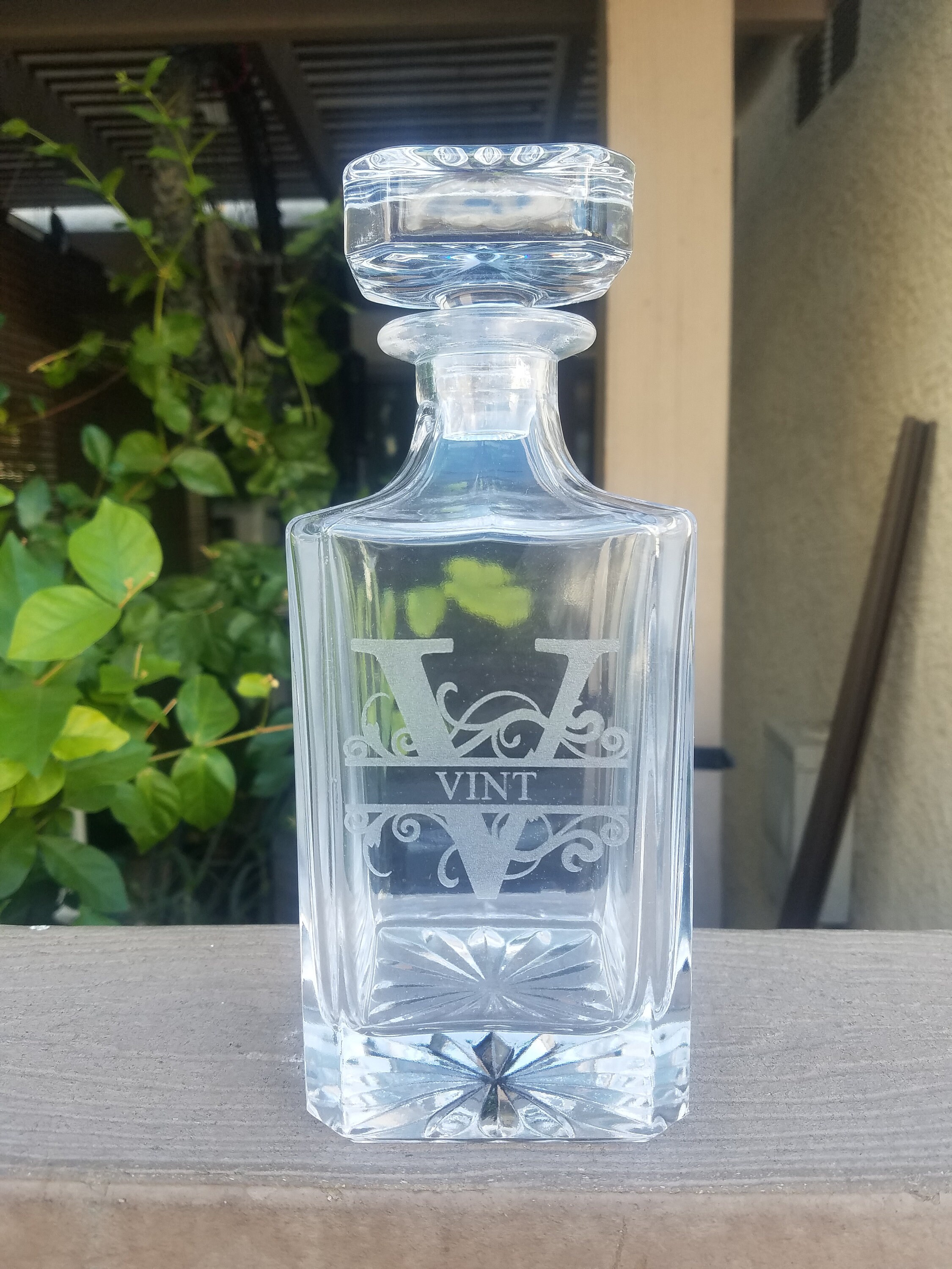 Whiskey Decanter Set Personalized Whiskey Decanter Engraved - Etsy