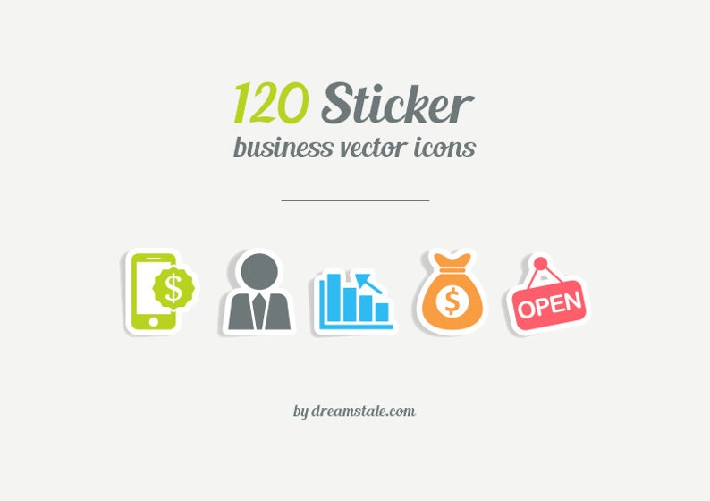 120 Ecommerce Vector Icons Etsy