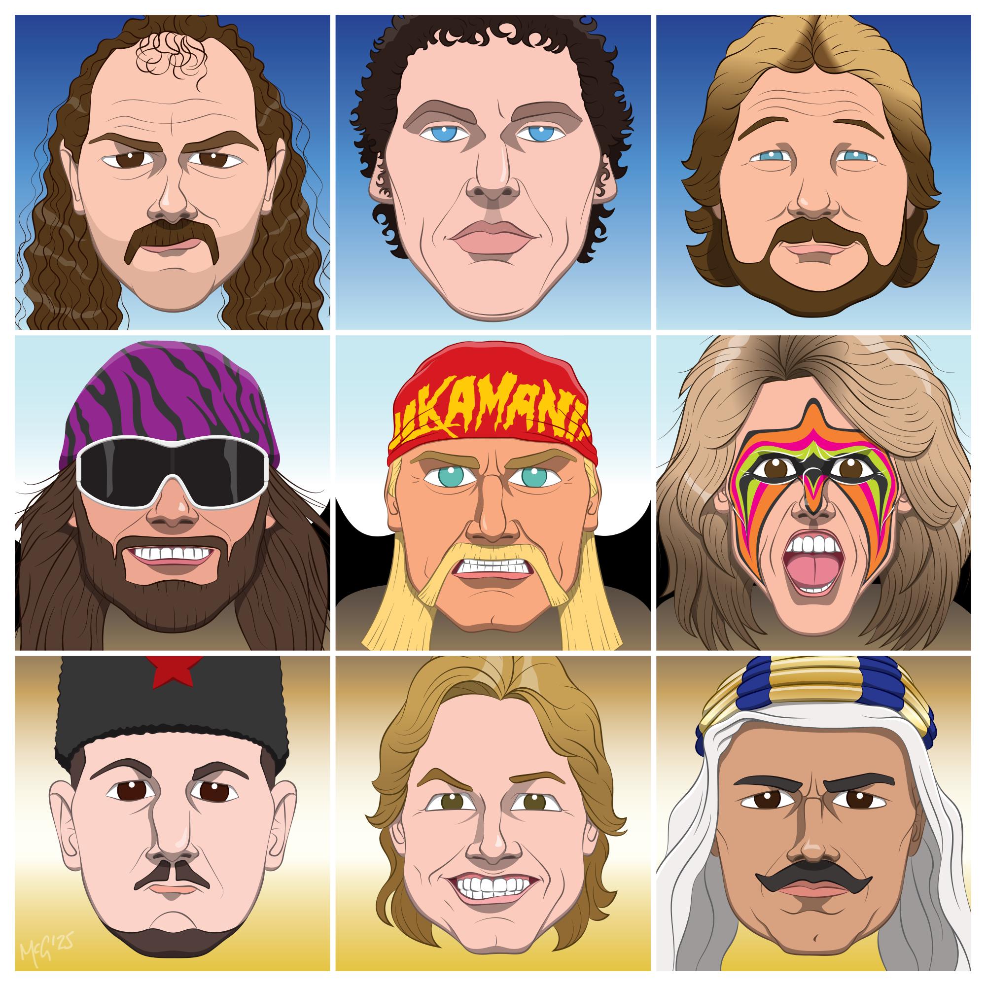 Wwf Wrestlers 1980s Names