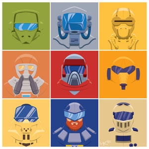 M.A.S.K., V.E.N.O.M., MASK, VENOM, 80s Cartoons | Pop Culture Art Print | All personally drawn; no AI