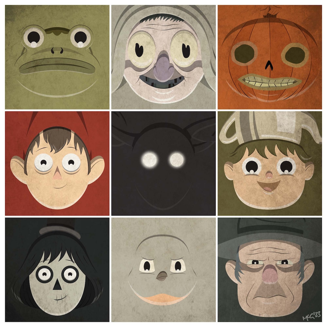 Over the Garden Wall | Pop Culture Art Print | All Personally