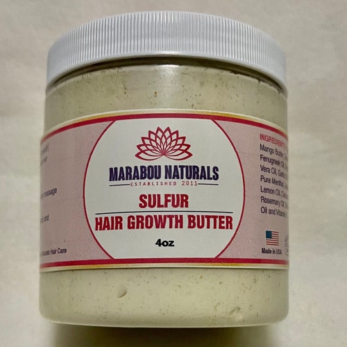 Sulfur Hair Growth Butter-alopecia Butter-hair Growth - Etsy Sulfur Hair Growth Butter-alopecia Butter-hair Growth - Etsy