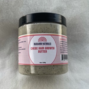 Chebe Hair Growth Butter- Hair Growth Cream- Fenugreek Hair Growth Butter- Ayurvedic Hair Growth Butter- Alopecia Butter- Dry Hair Pomade