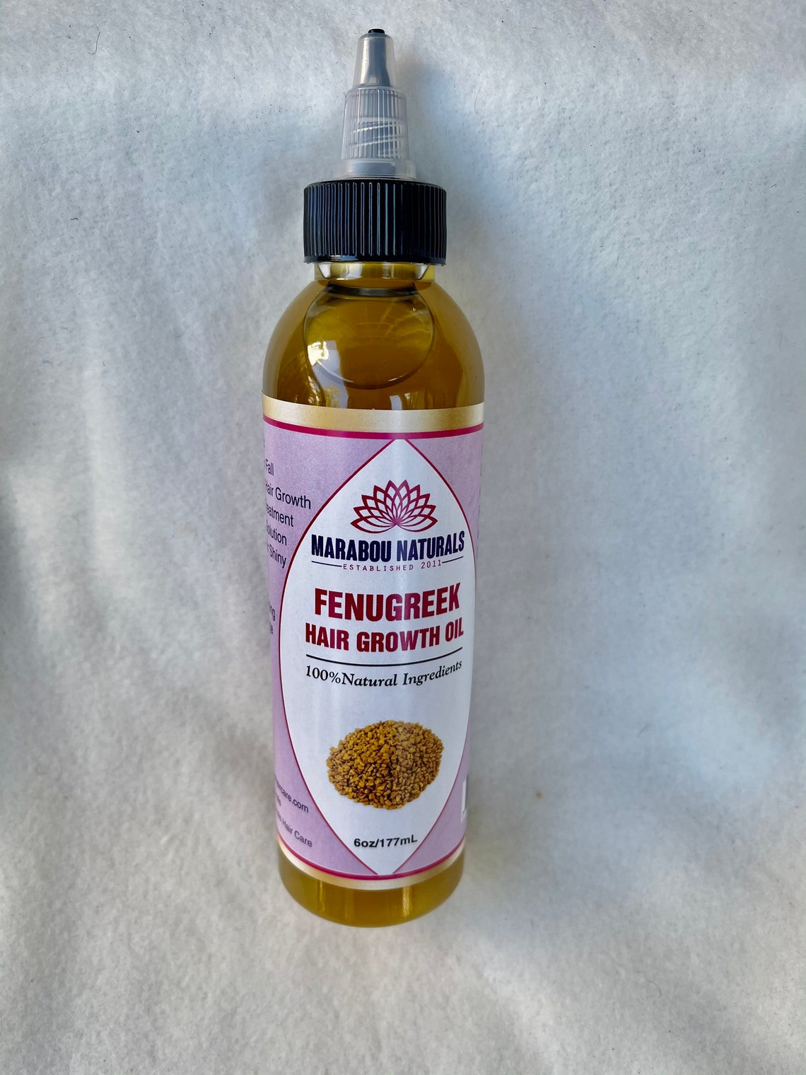 Fenugreek Hair Growth Oil Hair Growth Products Fenugreek Etsy