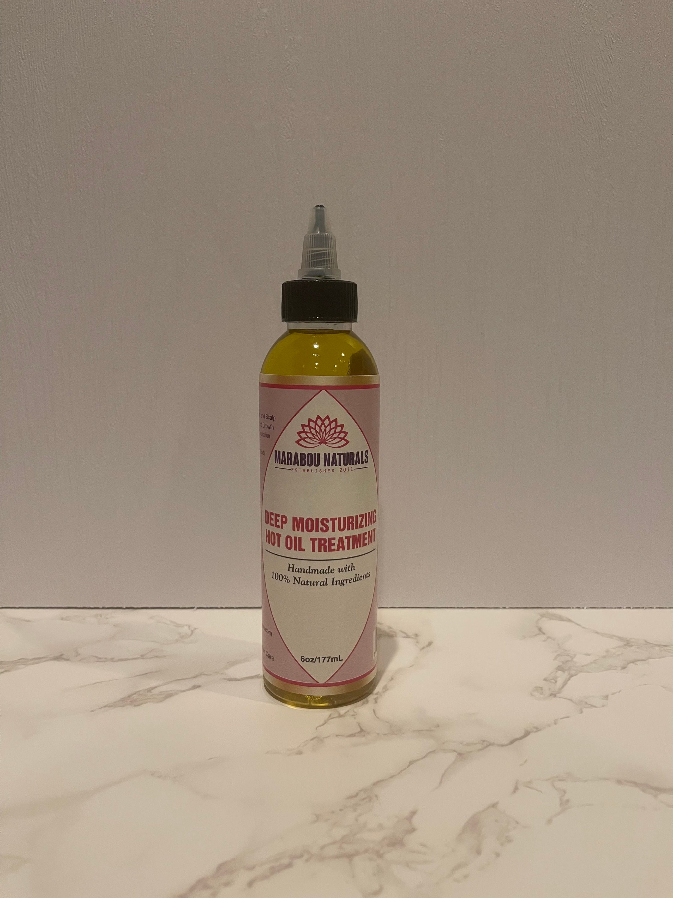 Hair Growth Hot Oil Treatment Hair Growth Products Dry Scalp Etsy