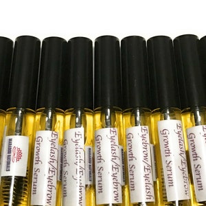Eyebrows and Eyelashes Growth Serum| Thick Eyelashes| Thick Eyebrows| Eyelash Growth Serum | Eyebrow Growth Serum| Natural Eyelash Serum