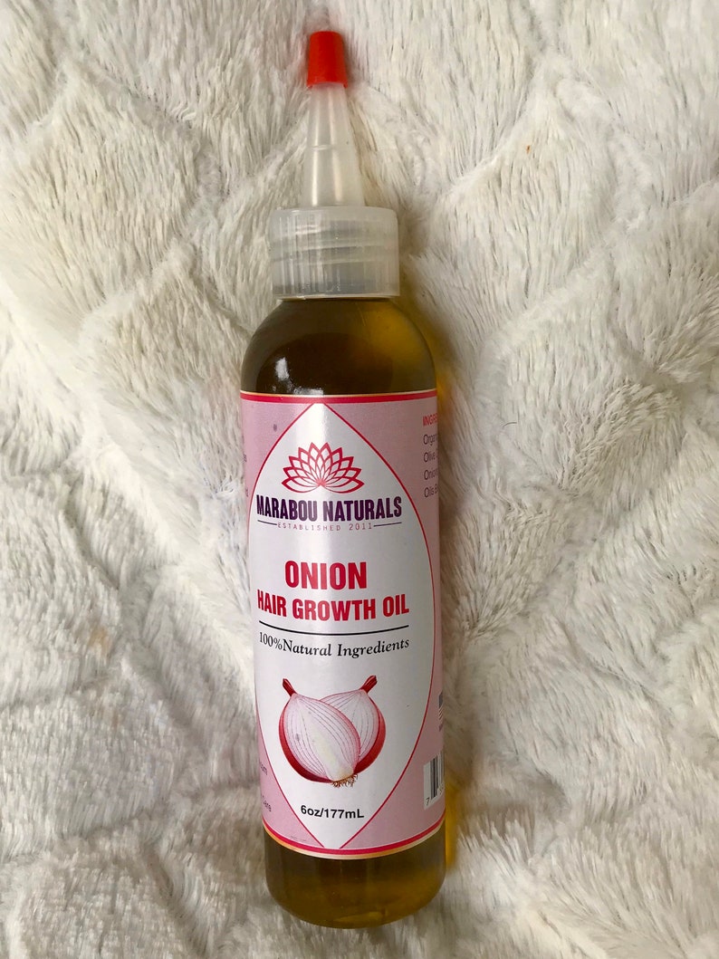 Onion Hair Growth Oil Infused and Essential Oils Etsy