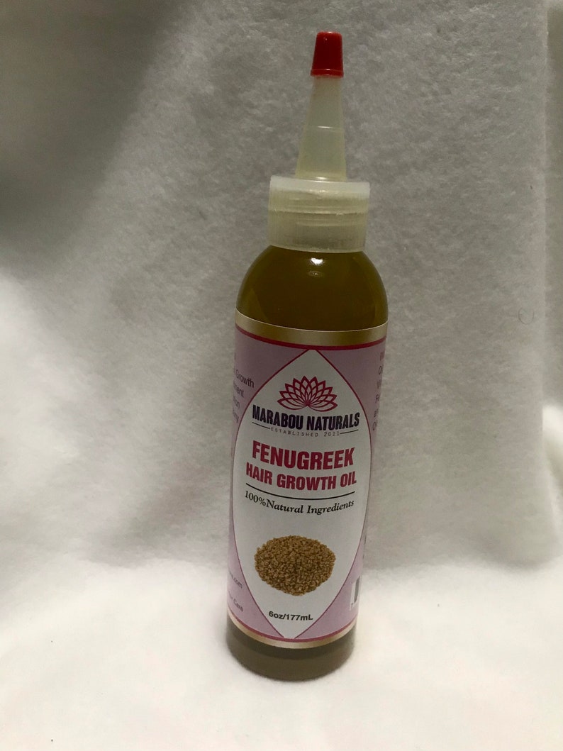 Fenugreek Hair Growth Oil Hair Growth Products Fenugreek Etsy