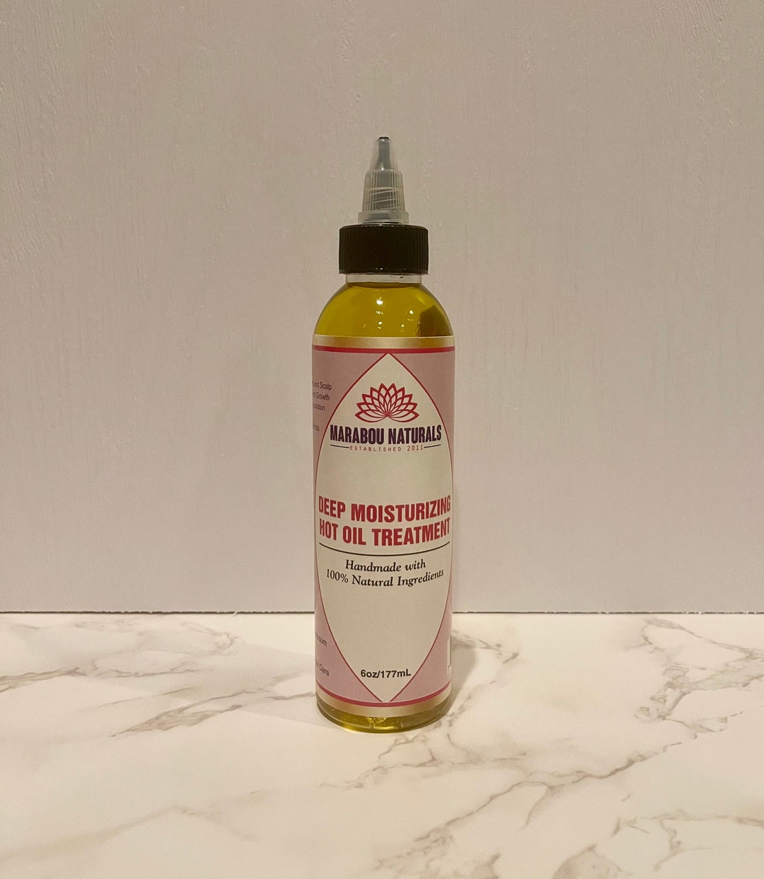 Hair Growth Hot Oil Treatment Hair Growth Products Dry Scalp Etsy