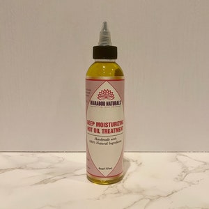 Hair Growth Hot Oil Treatment| Hair Growth Products| Dry Scalp Oil | Thinning Hair Oil | Alopecia Oil| Herbal Hot Oil Treatment