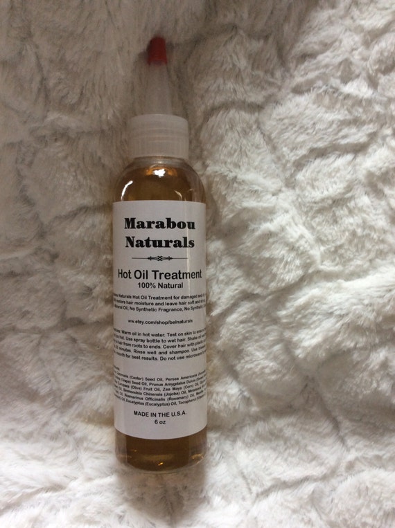 Hair Growth Hot Oil Treatment Dry Scalp Treatment Thinning Etsy