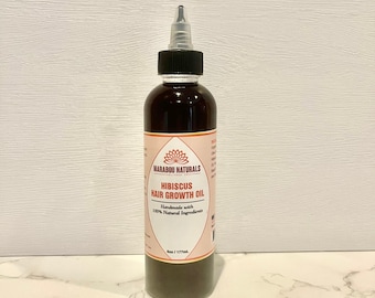 Hibiscus Hair Growth Oil: Handmade Ayurvedic Scalp Treatment