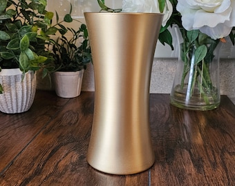 Metallic Gold Vase, Wedding Decor,  Party Decor,  Birthday,  Home Decor