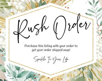 Rush My Order