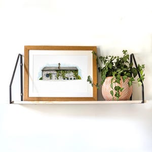 Cliff at Lyons Kildare / Illustrated Wedding Venue Print / Wedding Gift