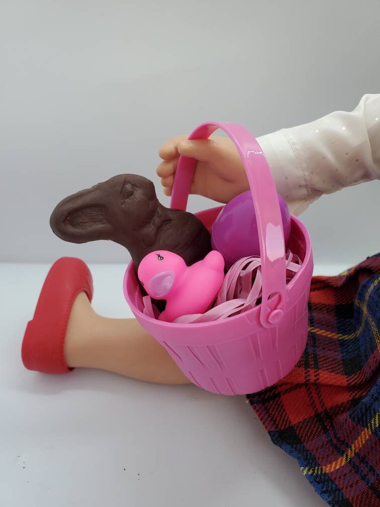 Easter Bunny Rubber Duck - 3 Inch Yellow Collectible With Egg Toy