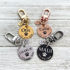 Personalized Dog Tag, Stainless Steel Pet Tag, Cat Tag, Custom Dog Tag, Dog Collar, Puppy Tag, Personalized Dog Tag, Pet Gifts, Microchipped