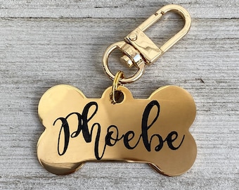 Dog Tag, Pet ID Tag, Dog ID Tag, Pet Tag, Custom Dog Tag, Cute Pet Tag, Pet Memorial, Dog Memorial, Custom Dog Collar Tag, Dog Bone ID Tag