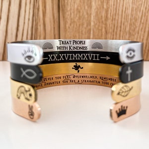 Engraved Bracelets, Customizable Bracelet, Graduation Gift, Gift For Sister, Personalized Cuff Bracelet, Custom Name Cuff, Friend Bracelet