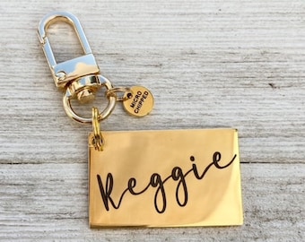 Personalized Dog ID Tag, Stainless Steel Bone Pet Tag