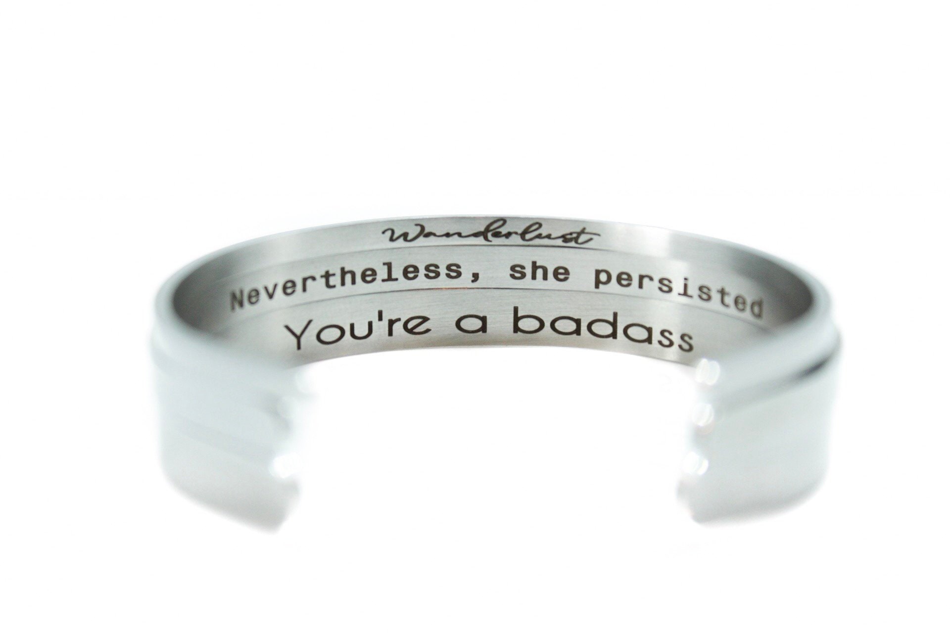 hidden engraved bracelet