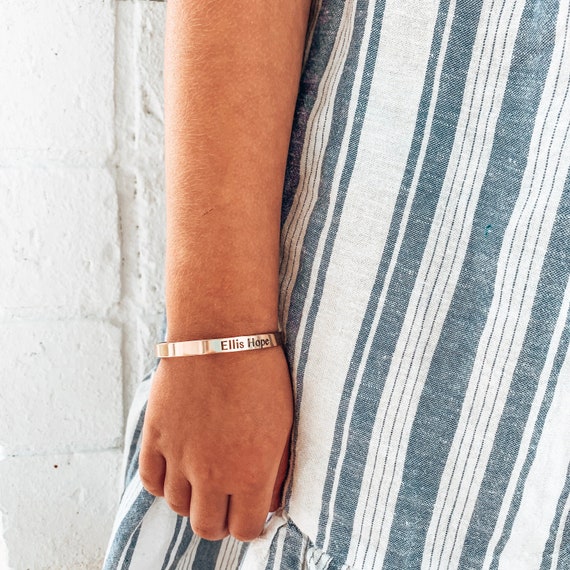 Baby Bracelet Toddler Bracelet Childrens Cuff Bracelet Etsy