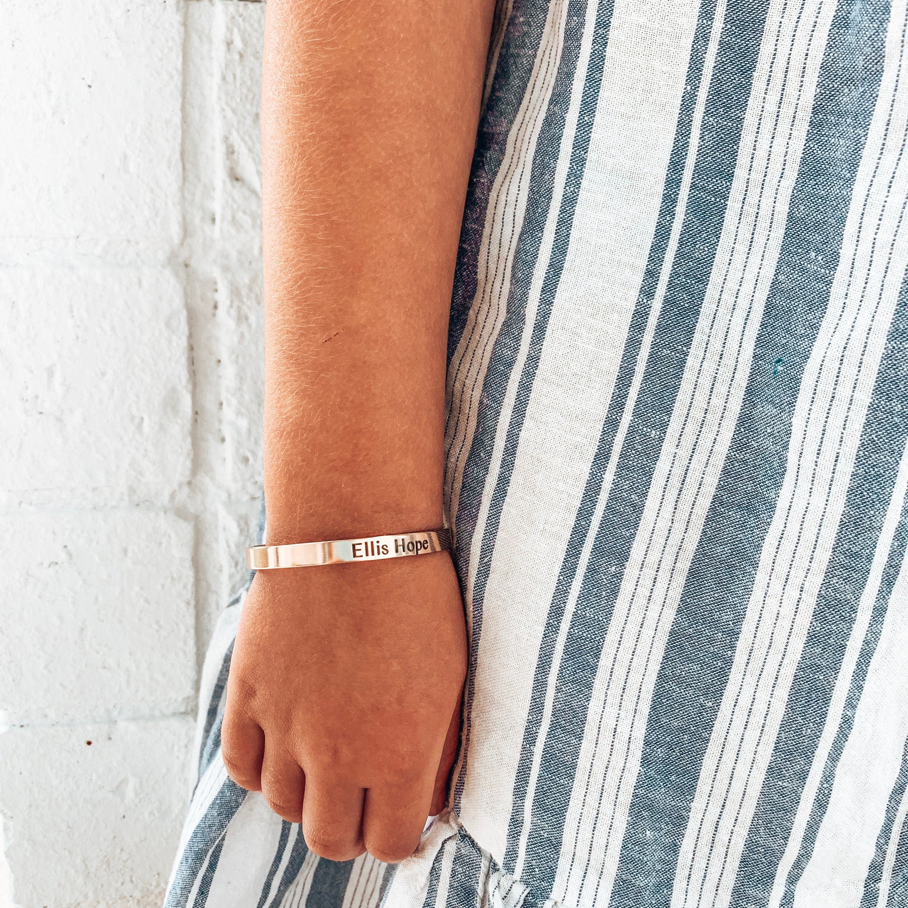 Baby Bracelet, Toddler Bracelet, Children’s Cuff Bracelet, Little Girl Name Bracelet, Mommy And Me, Kid Bracelet, Engraved Bracelet, Jewelry