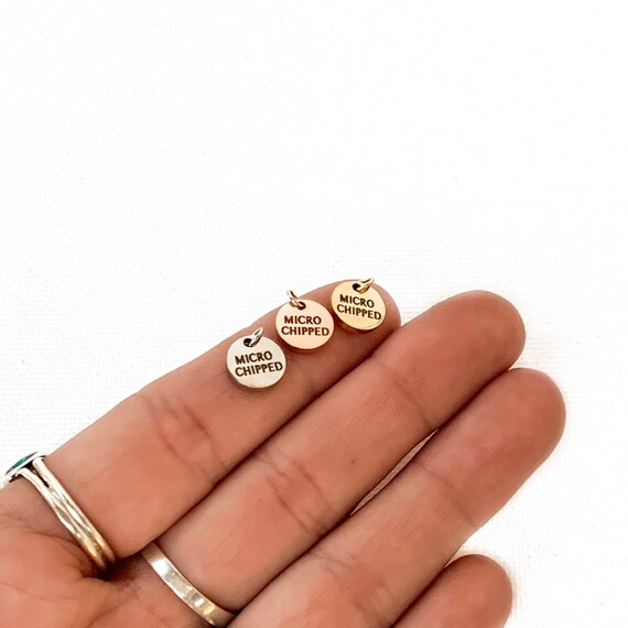 microchip tag for collar