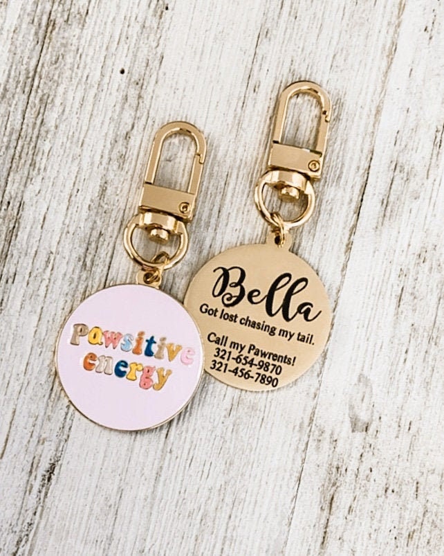 personalized dog collar tag