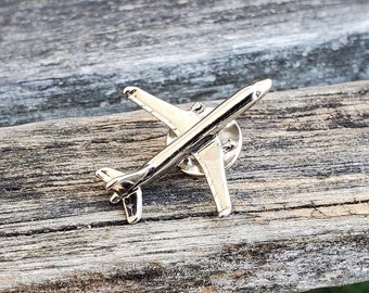 lapel pin badge tie pin brooch accessory 913L Sea plan aeroplane plane pilot gift boutonniere