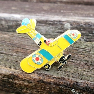Vintage Boeing P-12 Pin. Airplane Pin. Gift For Dad, Mom, Anniversary, Birthday, Christmas. Pilot Gift