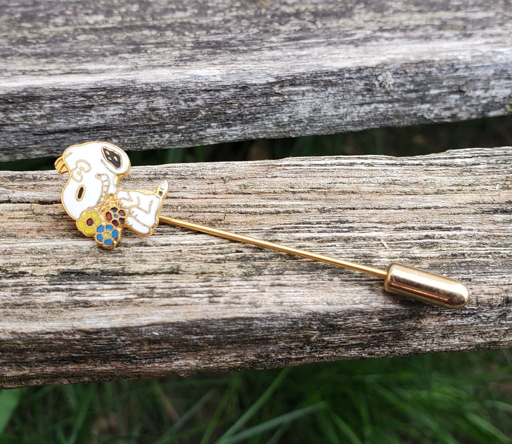 Vintage Snoopy Pin. Gift for Him, Her. Mom Gift. Anniversary Gift