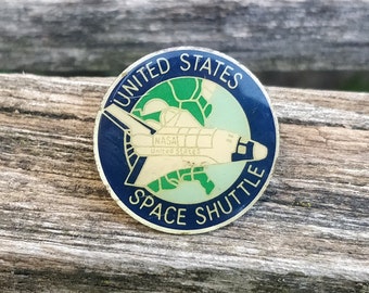 Vintage NASA Pin. Space Shuttle Pin. Collectable Americana.