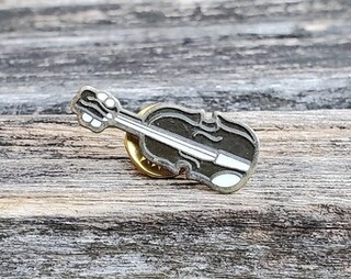 Spilla A Forma Di Violino Con Strass E Zirconia Cubica Per Donna, Vintage, Accessorio Per Vestiti, Giacca, Zaino, Regalo Per Musicisti