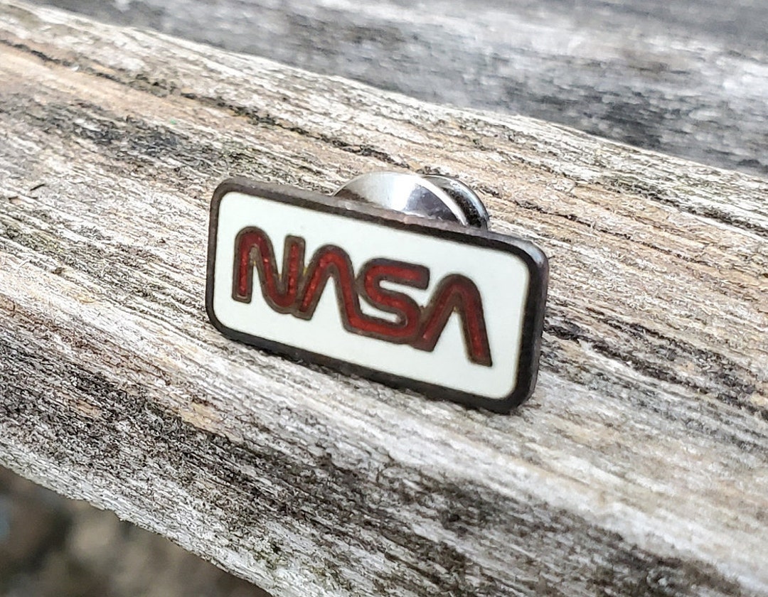 Vintage NASA Pin. NASA Tie Tack Gift for Men, Dad, Mom, Kids ...