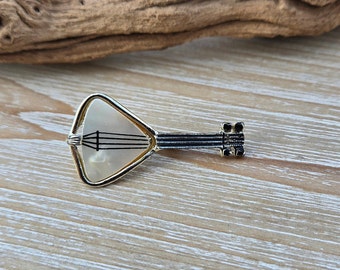 Spilla Musicale Vintage Con Cristalli: Tromba, Violino, Pianoforte, Sax – Gioiello Art Deco Per Lei, In Scatola Regalo