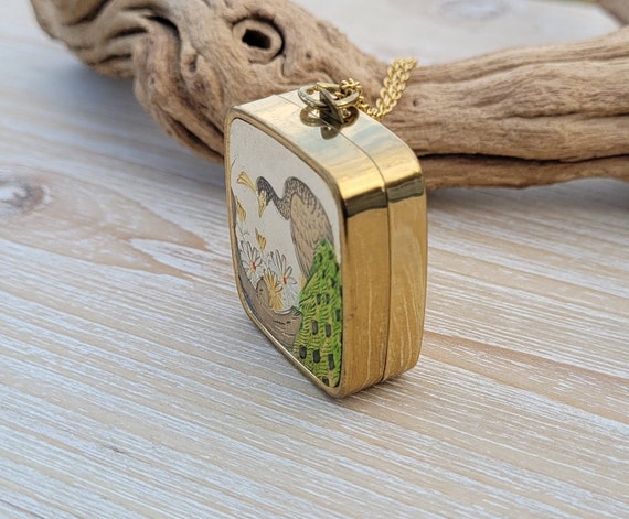 Vintage Peacock Music Box Pendant. Love Story. Gi… - image 5