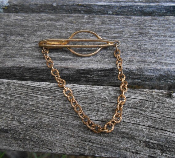Fermoir à Cravate Vintage Ancien – Pièce De Collection Unique, Livraison Offerte