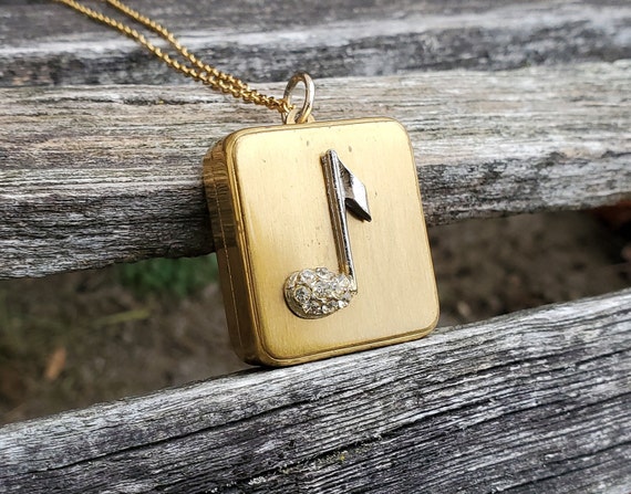 Vintage Music Box Pendant. Gift For Mom, Birthday… - image 4