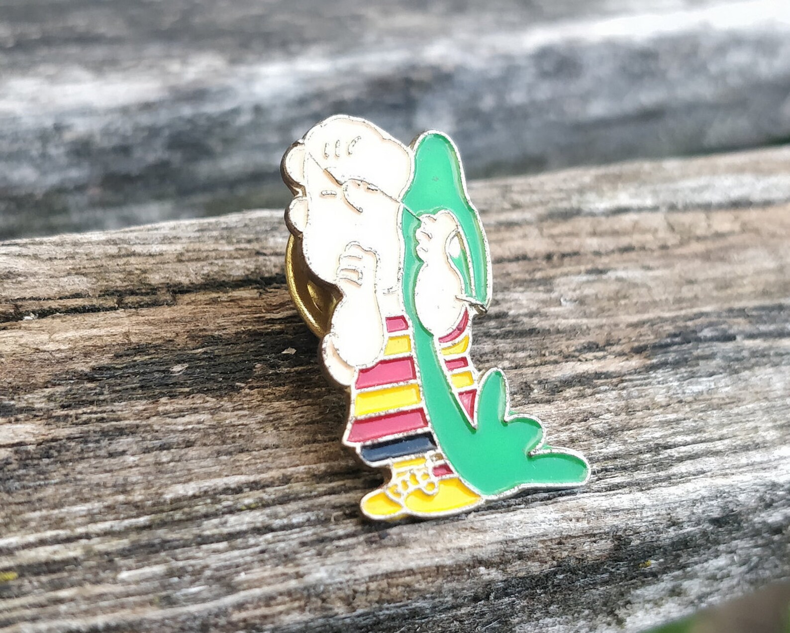 RARE Vintage Linus & Blanket Pin. Gift For Dad Mom Etsy