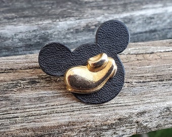 Épingle à chaussures vintage Mickey Mouse. Cadeau pour enfant, papa, maman, anniversaire, Noël, cadeau d'anniversaire