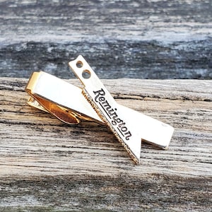 Vintage Blade Tie Clip. Remington. Gift For Dad, Groom, Groomsmen, Wedding, Birthday, Anniversary, Christmas, Father&#39;s Day. Knife