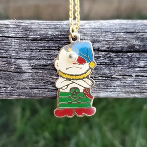 Vintage Pirate Necklace. Gift For Birthday, Anniversary, Kids, Boys, Girls, Pirate Pendant
