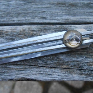 Vintage Horse Tie Clip. Gift For Groomsmen, Groom, Dad, Anniversary