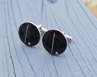 Vintage Golf Cufflinks. Gift For Dad, Groom, Groomsmen, Wedding, Anniversary