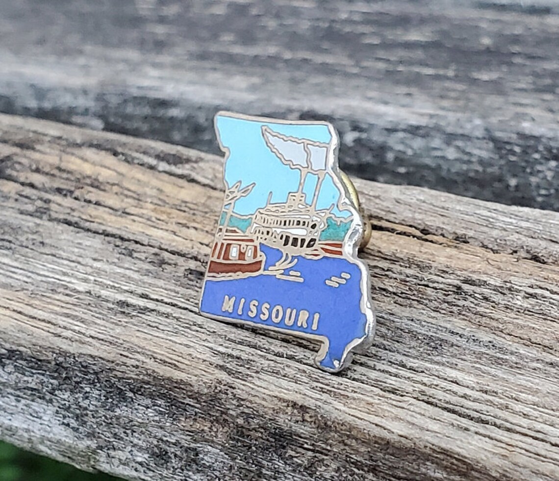 Vintage Missouri Pin. Gift for Dad Mom Anniversary Etsy