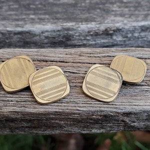 Vintage Victorian Cufflinks. Gift for Men, Dad, Anniversary, Birthday, Wedding, Father&#39;s Day